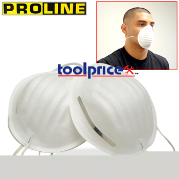 50 pc disposable dust mask-case of 20 packs