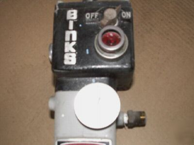 Binks high pressure paint & fluid heater adj heat range