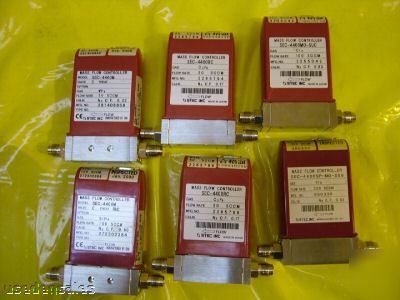 Stec sec-4400 mfc mass flow controller lot of 9