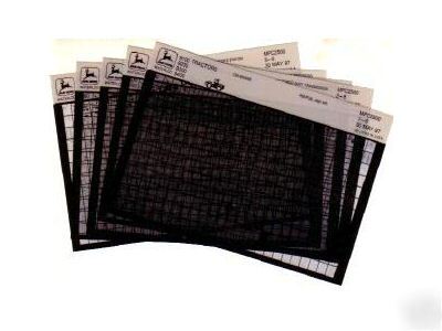 John deere 350 370 550 570 parts manual microfiche