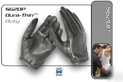 Hatch dura-thin unlined police search duty gloves lg
