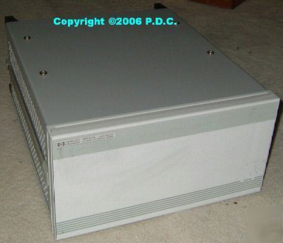 Lot of 3 hp agilent 16701A logic analyzer expansion