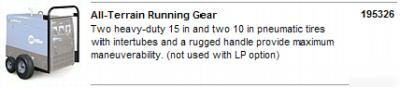 Miller 195326 all-terrain running gear