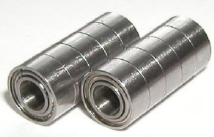 10 bearing 850 ceramic stainless 5MM x 8MM bearings vxb
