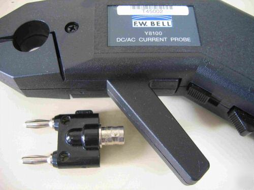 F.w. bell Y8100 ac dc current probe, clamp-on ( fluke )