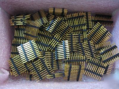 50PCS p/n ZW1012GD606236 ; samtec 0.025