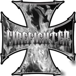 Firefighter decal reflective 2