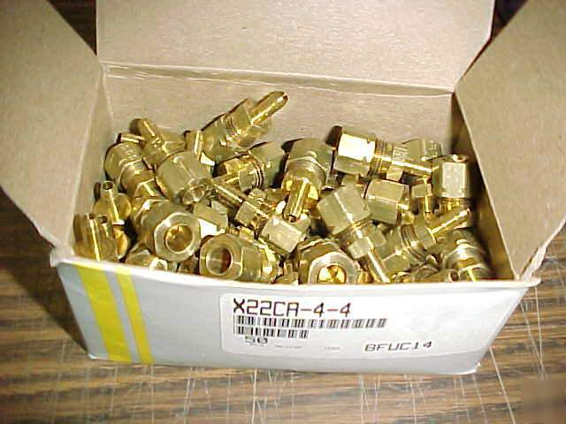 Parker brass fittings 1/4