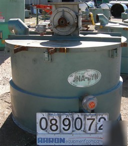 Used: unadyn 5000# drying hopper, model 2P11, carbon st