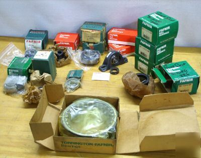 New 14PC lot fafnir pillow block ball & roller bearings
