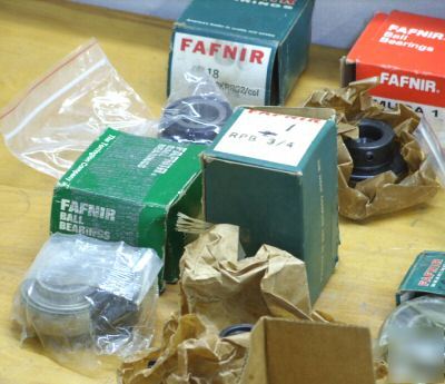 New 14PC lot fafnir pillow block ball & roller bearings