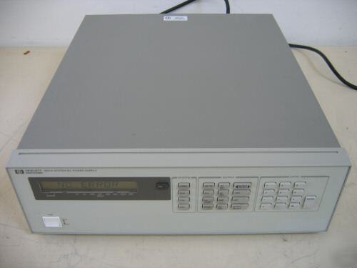 Hp agilent 6621A power supply, 7V/10A, 20V/4A dual otpt
