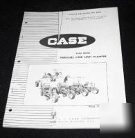 Ji case parallel link unit planter K160 series