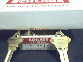 Locksmith schlage h key blanks 6 pin