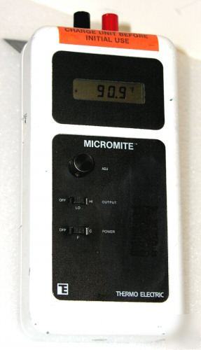 Micromite thermocouple thermometer calibration unit f/c