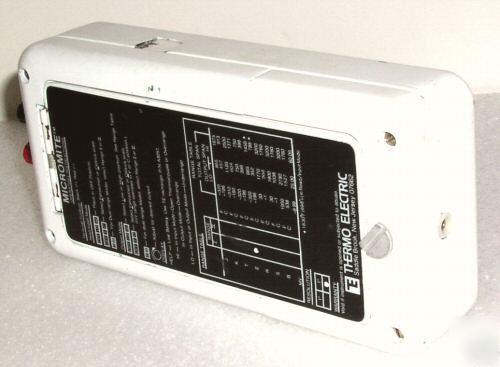 Micromite thermocouple thermometer calibration unit f/c