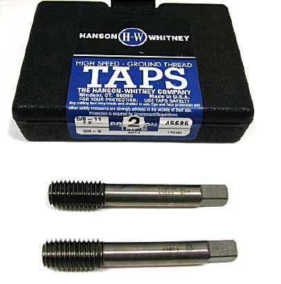 New 2 thread forming taps 5/8-11NC hanson whitney usa