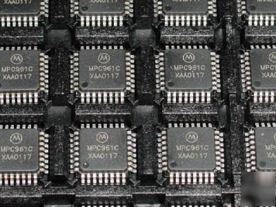 4 pcs, motorola# MPC961CFAR, clock buffer