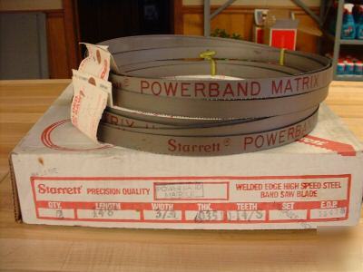 Band saws powerband 14'8X3/4X035 10/14 starrett bx of 2