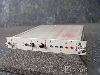 Model 8010 power control module nim bin