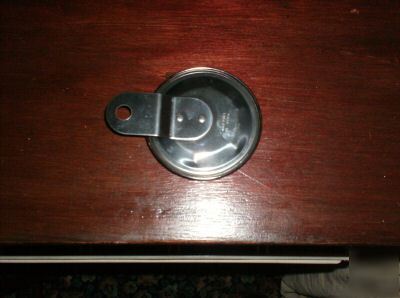 Metal tax disc holder