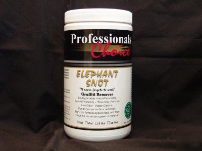 Graffiti remover elephant snot 1 case of 6 quarts 