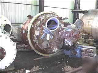 750 gal pfaudler glass lined reactor, 100/90 # - 17981