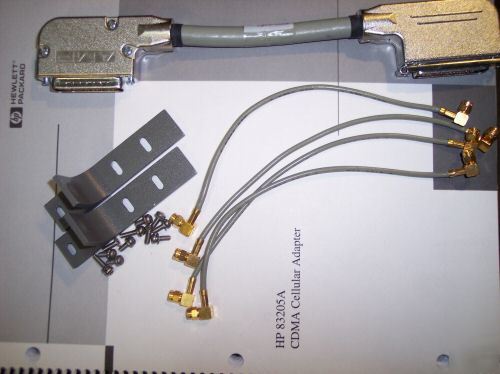 Hp 83205A cdma cellular adapter with manual