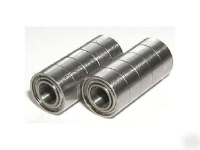 Lot 10 bearing R144 zz stainless steel bearings abec-5