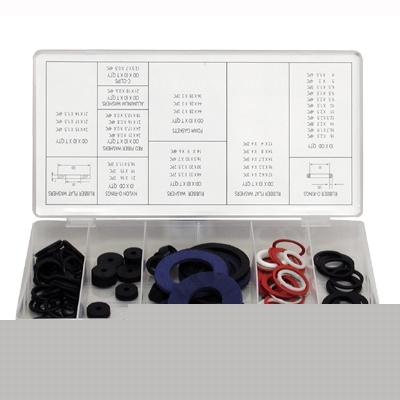 O-ring&rubber washers ass.9SIZE 125PCS