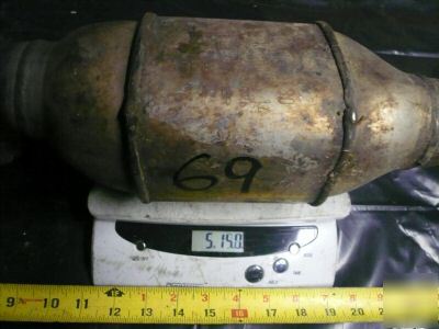 Scrap catalytic converter for recycle only, used #69