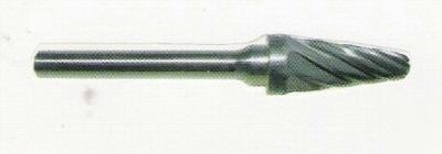 Sl-4 nf sl carbide burr for aluminum 1/2 x 1-1/8 x 1/4