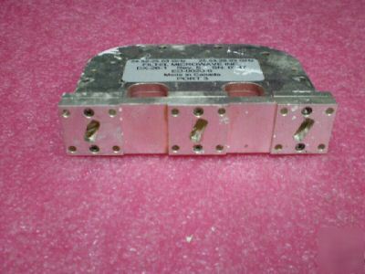WR42 duplexer diplexer low 21.2-21.8 high 22.4-23.0