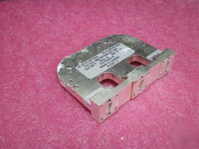 WR42 duplexer diplexer low 21.2-21.8 high 22.4-23.0