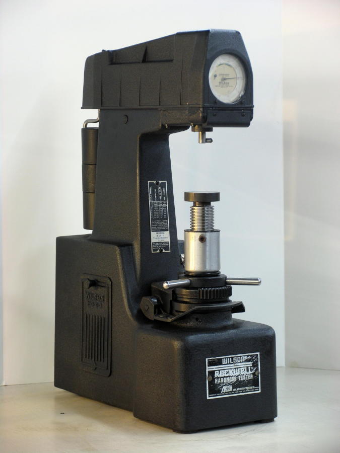 Wilson rockwell hardness tester 3 jr