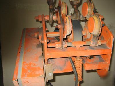 Lo-hed rail runner monorail tractor 2 ton capacity 1/2