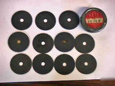 11 kett tool co. saw blades 1.5 inch 44 teeth