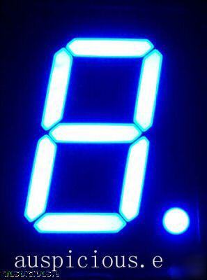 1' 7 segment blue led display common anode 10PCS