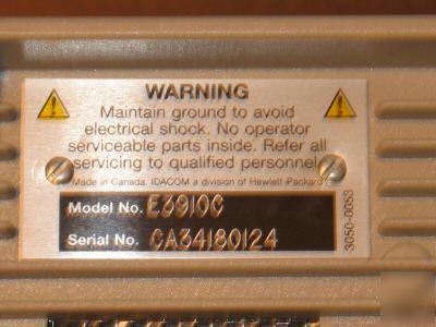 Hp E3910C idacom protocol tester tested & working