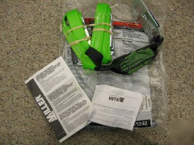 New miller backbiter tie-back lanyard-twin leg $19 