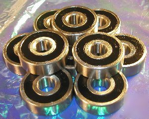10 bearing 6200RS 10MM outer diameter 30MM metric ball