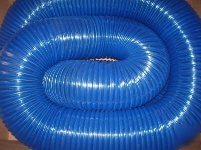 8 inch urethane leaf grass straw vacuum hose trac vac