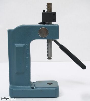 Janesville tool lever press ilp-500 w/adjustable stop
