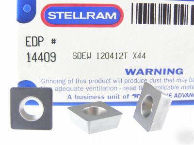 New 50 stellram sdew 433TN X44 carbide inserts O129