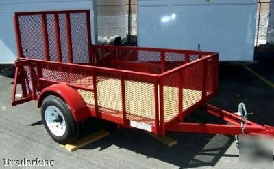 New 2008 utility cargo landscape motorcycle atv trailer