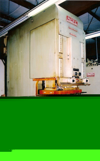 150 ton pacific hydraulic press, model 150PF-obs