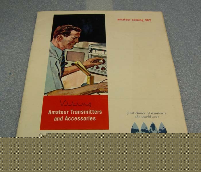 E.f. johnson amateur catalog 962 transmitters and acc.