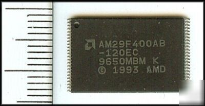 29F400 / AM29F400AB-120EC / AM29F400AB / pulled amd ic