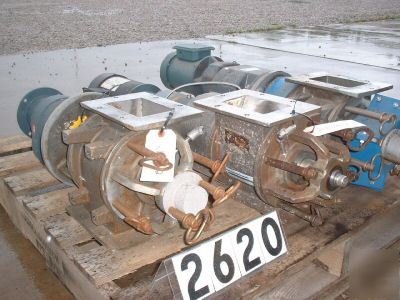 6â€ x 6â€ meyers side entry rotary valve, ss (2620)