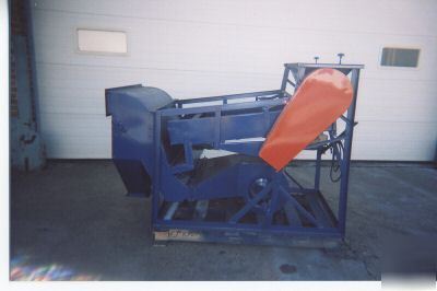 New lightfoot grain seed cleaner fanning mill 2 screen 